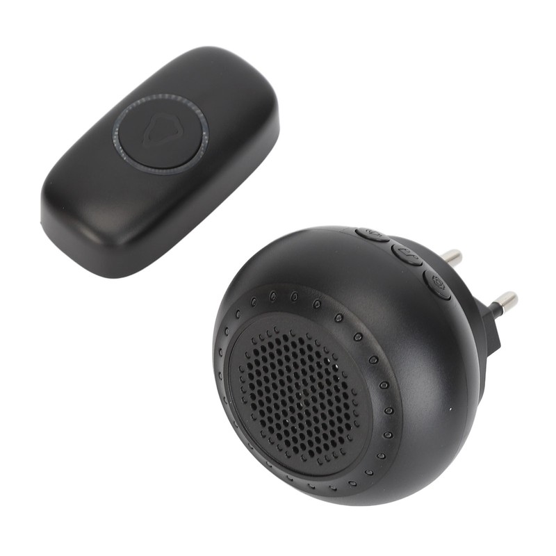 Wireless Doorbell Kit IP55 Waterproof Battery Operated 32 Melodies Cordless