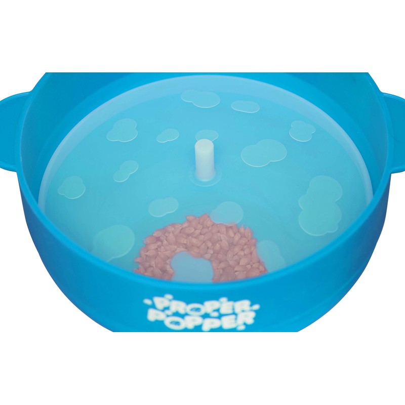 The Original Proper Popper Microwave Popcorn Popper, Silicone Popcorn Maker,