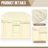 Fuyoooo 100 Pack 14.75 x 10'' Attorney's Envelopes Open Side