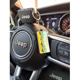 AMERICANPHOENIX Beautiful & Unique Keychain - USA Souvenir, Collectible Design, Flexible Silicone, Keyring Lanyard Accessory (Kentucky 3)