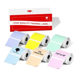 Etiquetas Térmicas Autoadhesivas Phomemo M110, 6 Rollos                                                                                               