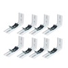 Vertical Blind L- Shaped Bracket 8pcs 3inch Blinds Curtain Track
