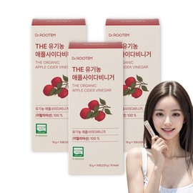 Dr. Lutem THE Organic Apple Cider Vinegar_3 boxes (45 packets) / 닥터루템 THE 유기농 애플사이다비니거3박스(45포)