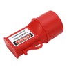 Socket Lockout Device Waterproof PP 55mm ID Pin and Sleeve