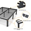 Superay 16 Inch Queen Size Metal Platform Bed Frame with