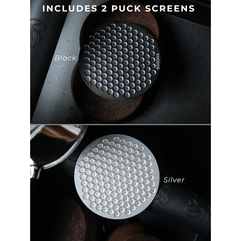 58mm Espresso Puck Screen – 2 Pack Stainless Steel Coffee