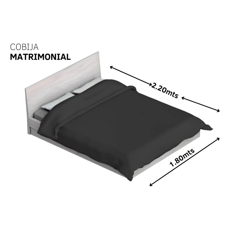 Cobija Matrimonial Suave Polar Calientita Elegante