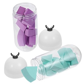 Ipetboom Dual-use Beauty Sponges 2 Pack Makeup Sponge for Foundation Cream Concealer Wet Dry Soft Elastic