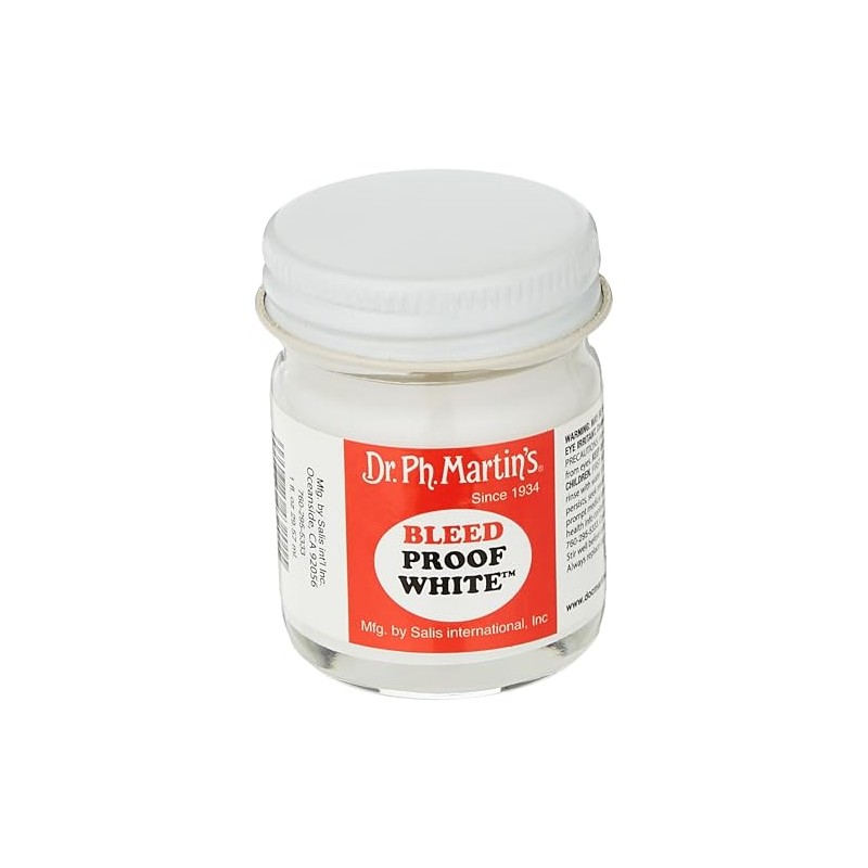 Dr. Ph. Martin's Bleed Proof White Fine Art Paint, 1.0