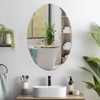 Oval Bathroom Mirror, 28X40 inch Oval Frameless Mirror, Frameless Mirrors
