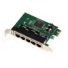 KALEA-INFORMATIQUE PCIe Switch Ethernet Card with Chipset IC Plus IP175-5