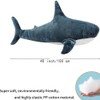 OUKEYI Shark Stuffed Animal Toy,Plush Shark Toys,Stuffed Animal Sharks Hugging