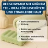 Organic Konjac Sponge for Body in Conjunction with Green Tea