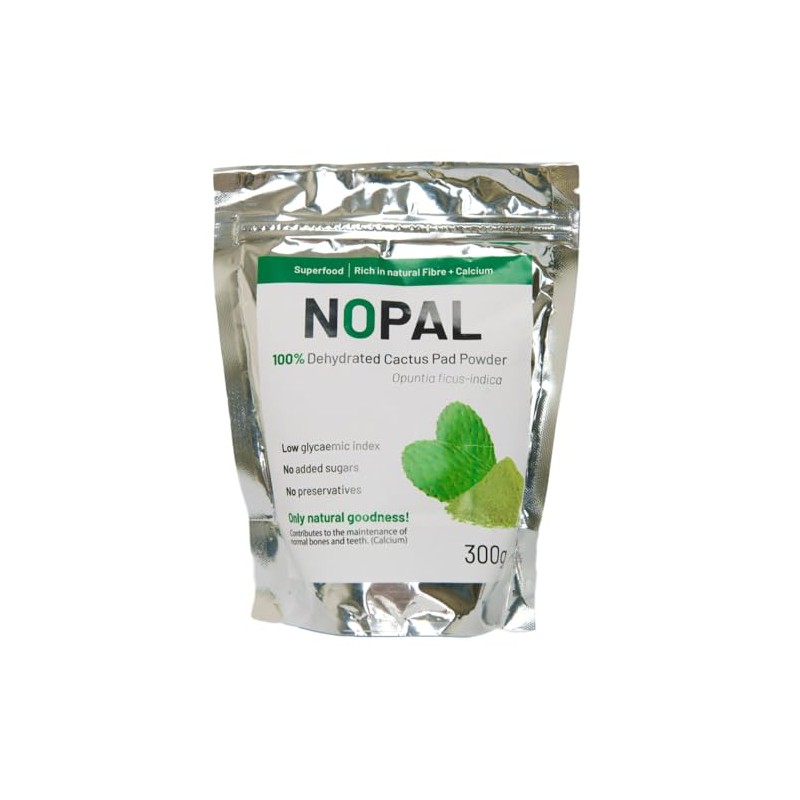 Nopal Powder 300g / 100% Natural Dehydrated Cactus Pad Powder