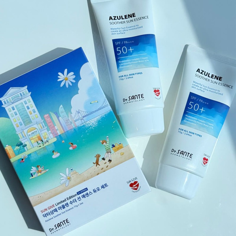 Sante 1+1 Sun Give Duo Set Sante Azulene Soother Sun