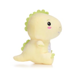 Posh Paws 49406Y Kawaii Kuties 9.5" (24cm) Kaida The Dinosaur Yellow Soft Squishy Plush Toy