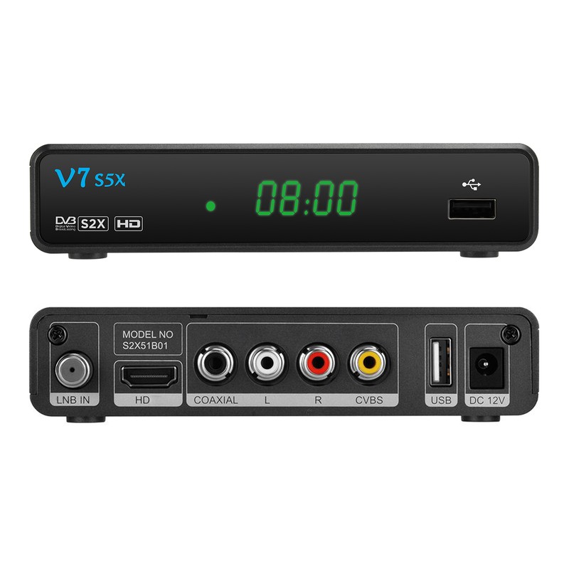 GTMEDIA V7 S5X DVB-S/S2/S2X Signal Receiver H.265 Decoder Set Top