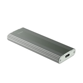 TEKQ M.2 NVME SSD Enclosure, 10 Gbps, Fits only NVMe PCIe 2280 up to 1000MB/s Read/Write, Support Windows XP 7 8 10 11, MAC OS and Compatible with Thunderbolt 3, Thunderbolt 4 and USB 4 (SV-583)