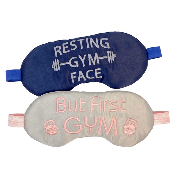 GYM Sleep Mask. Resting GYM Face Sleep Mask. But First