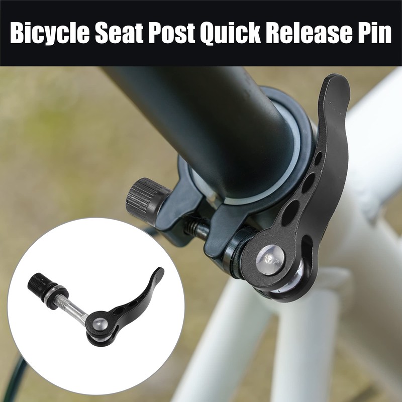 X AUTOHAUX Bicycle Seatpost Quick Release Pin Seatpost Skewer Bolt