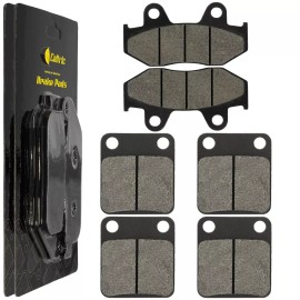 Caltric Front Rear Brake Pads for Yamaha YFZ450 YFZ 450 2012-2013