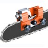 Chainsaw Chain Sharpening Jig, Manual Chainsaw Sharpener Kit, Portable Chainsaw