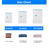 DERICOR Vacuum Bags Vacuum Clothes Bag Storage Bag Reusable Vacuum