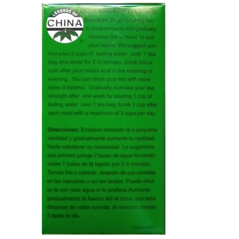 Dieters' 100% Natural Herbal Drink, Caffeine Free by China Green