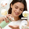 4 in 1 Travel Dispenser Bottle, Travel Bottles for Toiletries