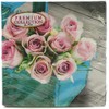 Premium Collection Pack of 20 Napkins Roses Flowers Rose Bouquet