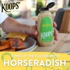 KOOPS' Horseradish Mustard Sauce 12oz Bold Flavor Condiment Squeeze Bottle