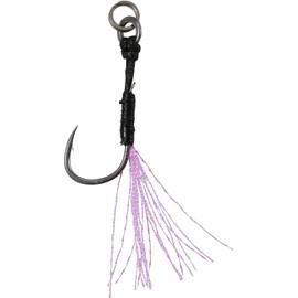 DUO DC-SP #14 DC-SP Drag Metal Cast Genuine Assist Hook Single Pink Tinsel