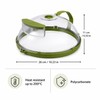 Clear Microwave Food Cover for Reheating – Vented Splatter Guard