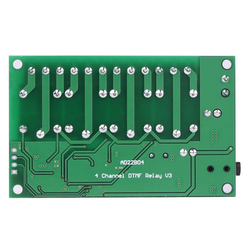 4 Channel Decoder Relay AD22B04 12V DTMF Relay Module (10A/250VAC,