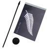 New Zealand Fern Table Flag 5'' x 8'' plastic stick