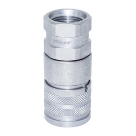 New Hydraulic Female Flat Face Quick-Coupler 7246790 Compatible for Bobcat Excavator Backhoe Loader Telescopics Handler 319 418 E08 E32 542 751 B100 T35.105 2300 5600