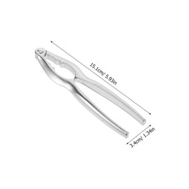 OHPHCALL Zinc Alloy Lobster Cracker Clips Nutcracker for Nuts Seafood Cookie Tongs Compact