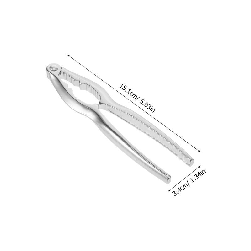 OHPHCALL Zinc Alloy Lobster Cracker Clips Nutcracker for Nuts Seafood