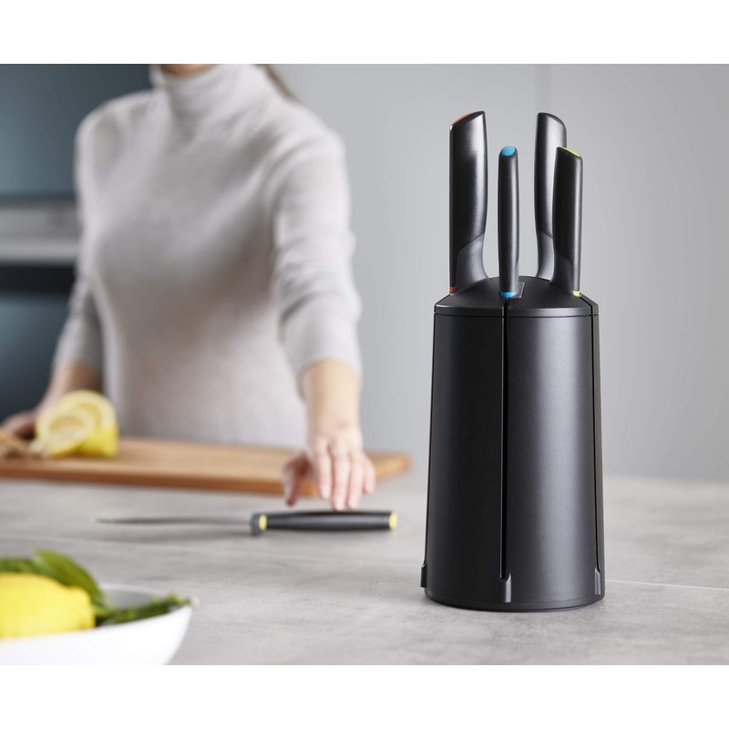 Joseph Joseph Elevate Knives Carousel Knife Set with Rotating Storage