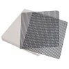 50 Packs 4 Inch Flower Pot Hole Mesh Pad, Plastic Mesh Screen Bonsai Bottom Planter Drainage Hole Grid Mat, Plant Succulent Pot Screens Mat Prevent Soil Loss