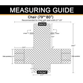 CHHKON 100% Waterproof Sofa Cover Pet Furniture Protectors for Sofas Couch Covers for Dogs Sofa Cover with Side Pockets (Light Grey, 23'')