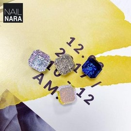 Nail Nara Lucia Square 3D Stone_Color Selection (S6360898) / 루시아 스퀘어 입체스톤_색상선택 (S6360898)