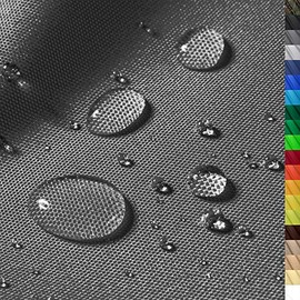 1buy3 Monaco Waterproof Polyester Fabric, 12,000 mm Water Column, Available in 20 Colours, Waterproof Outdoor Extremely Tear-Resistant Robust PVC Canvas, for Tarpaulin / Tent / Backpack / Bag