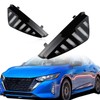 PGTOPONE Switchback White/Amber LED Front Bumper Fog Light DRL Amber
