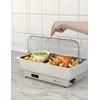 Rectangular Chafing Dish Electric Buffet Set,9QT Stainless Steel Food Servers