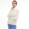 Shinywear Fake Dickies Women's Detachable Collar Turtleneck Mock Turtleneck, White