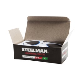 STEELMAN JSRG8 2-Inch Universal Tire Repair Radial Patch, Box of 50