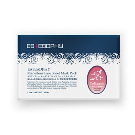 Este Sophie Collagen Mask Marvelous Sheet Essence Pack 12p 1box / 에스테소피 콜라겐 마스크 마벨러스 시트 에센스팩 12p 1box