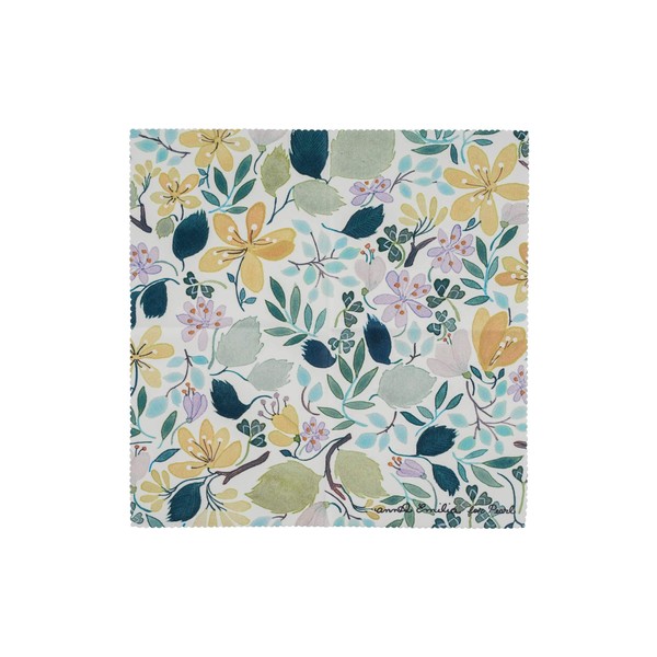 Pearl AE-4 Anna Emilia Glasses Wipe, Scandinavian Floral Design, Luxury