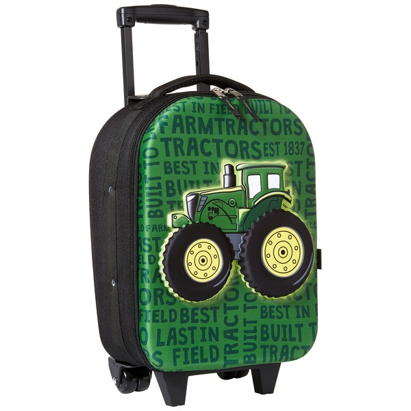 John Deere Boy's Roller Bag, Green, One Size